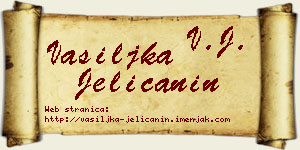 Vasiljka Jelićanin vizit kartica